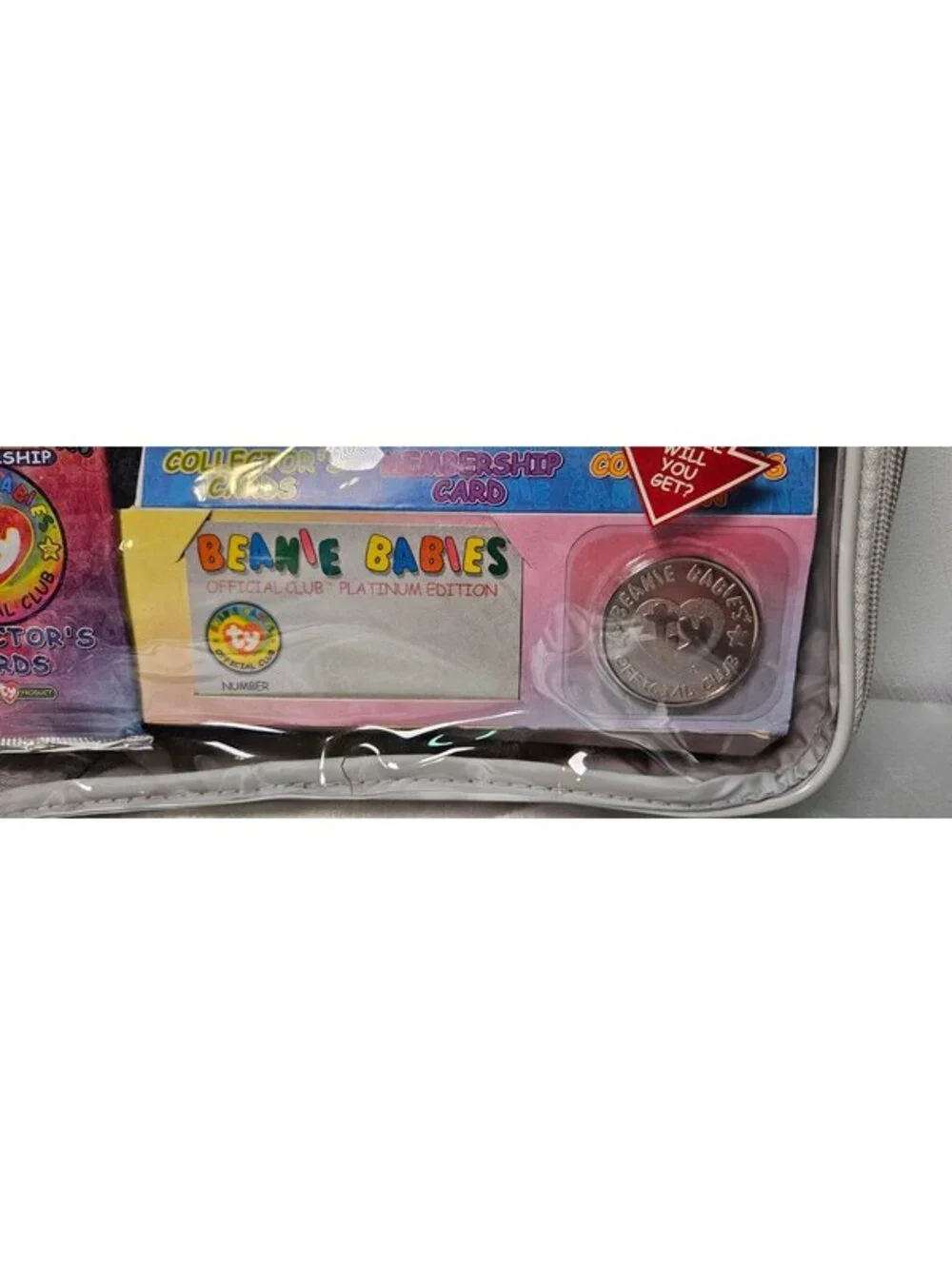 TY Beanie Babies Official Club Platinum Edition II Gift Set